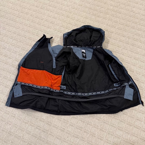 Montec Doom W Snowboard Ski Jacket Women Atlantic/Black XL US12 Side Zipper - Picture 10 of 12